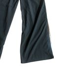 Jason Wu Black Flare Leg Pants White Side Stripe Accents Split Size Small Womens Photo 8