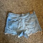 American Eagle Outfitters Light Blue Distressed Jean Shorts Photo 2