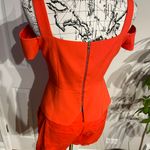 BCBGMAXAZRIA Shorts Set Off Shoulder Zip Tank Modern Bright Minimalism Casual Dress Photo 4