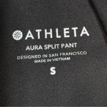 Athleta  Aura Split Pant High Rise Leggings‎ Black Small Yoga Athleisure Photo 10