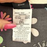 Disney NWT Mickey Mouse Tooniforms Licensed Positive Vibes  V-Neck Scrub Top 2XL Photo 4