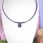 Chocolate titanium Smokey Topaz pendant choker🌟🍫 Brown Photo 0