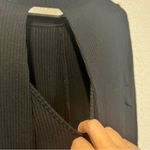 Lush Clothing Lush Leah BLACK Ribbed Cut Out Back Shift Dress size small Photo 6