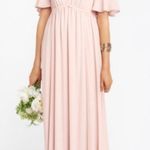 Show Me Your Mumu Womens New  Emily Pink Maxi Dress Photo 2