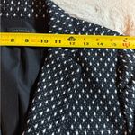 Ann Taylor  Black and White Geometric Blazer size 8 Photo 10