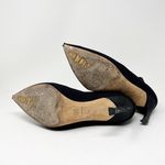 MM.LaFleur M.M. Lafleur The Lana 3D-Knit Stretch Pull On Ankle High Heel Boots Shoes Black Photo 4