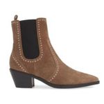 Paige Willa Taupe Suede Booties NEW size 6 Photo 0