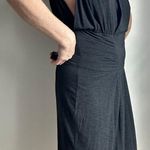 Robert Rodriguez Robert Rodriquez Cocktail Dress Grey Size large Knit Jersey Knee Length Photo 6