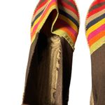 Flat Espadrilles Womens Size 38/7.5 Colorful Boho Hippie Casual Event Festival Orange Photo 6
