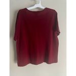 Dialogue  Knit Top Merino Wool Short Sleeve Womens Size 1X Photo 1