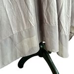 LOGO By Lori Goldstein LOGO Goldstein Taupe w/Purple Tint Sleeveless Dress Chiffon Hem Photo 1