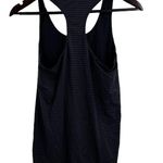 Under Armour  Heat Gear Grey Black Stripe Racerback Tank Size M Photo 3