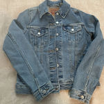 Levi's  Strauss Distressed Stretch Jean Jacket Women's Size Small Light Wash Photo 0