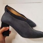 Brunate Dark Grey and Black Suede High Heels Size 38.5 Photo 0