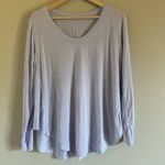 Lululemon Up for Down Time Long Sleeve Serene Blue size 12 Photo 2