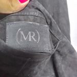 Kobakko (MR) Black Leather Suede Reversible Long Zip Up Jacket Size M Size M Photo 13