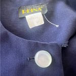 Elegant Navy Blue Women's Jacket 1980’s Size 10 Photo 1