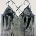 Wolford Estella String Body By Wolford Black Bodysuits from Faux Leather Size 4 Photo 10