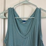 Old Navy  Aqua Striped Tank Top / B9 Photo 2