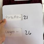 CP Shades  burgundy plaid button front top size medium Photo 8