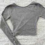 Alo Yoga  Cropped Front Wrapped Long Sleeve Womens S Photo 4