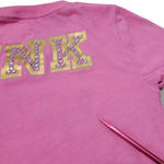 PINK - Victoria's Secret  Top Size XS 5th & Ocean Louisiana State University Tigers LSU Graphic Print T-Shirt Photo 7