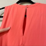 Daniel Rainn  Coral Sleeveless Pleated Back Mini Dress Womens S Preppy Casual Sun Photo 5