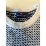 Vineyard Vines Marine Birdseye Crewneck Sweater Merino Wool Blend Small Photo 1