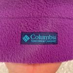 Columbia Vintage 90’s  Purple Fleece Made In USA  Beanie Photo 3