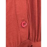 JustFab  Womens Dress XL Maxi Long Sleeve Neutral Clean Girl Minimalist Boho Chic Photo 6