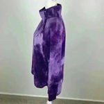 Green Tea Purple Tie Dye Fleece Size Small Photo 2