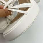 Steve Madden  affection strappy white heel platform sandals women’s Size 11M Photo 8