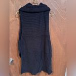 Free People Free People Skyscraper Sleeveless Chunky black Sweater size S Photo 2