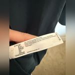 Eileen Fisher  Stretch Jersey Knit Jewel Tone Neck Dress Blue Green Size Small Photo 6