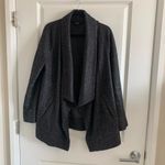 Theory Clarania Wimborne Draped Shawl Collar Sweater Jacket Size L Photo 2