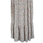 American Eagle NWT Maxi Skirt Womens XS White Floral Tiered Boho Cottagecore Photo 2