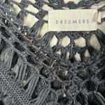 Dreamers  Boho Crochet Gray Top size L Photo 2