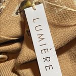 Lumiere Wild Out Bandana Fringe Cardigan. Tan Size L Photo 9