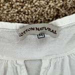 cotton natural White Linen Swimsuit Cover Up Dress Photo 3