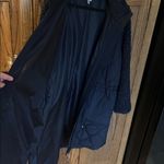 Talbots Long Quilted Sherpa Jacket Coat Winter Warm Cinch Waist Puffer Womens XL Photo 7