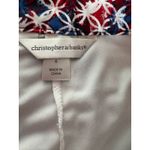 Christopher & Banks  skort size 6 RWB print Photo 1
