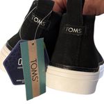 Toms NWT  Leather Bryce Booties Black Size 6 Photo 3