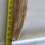 Avec + Knit Womens Knitted Top Sweater Sweatshirt Tie Knot Brown Sz Medium Large Photo 4