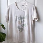 Amuse Society Island Vida Tropical Graphic T Shirt Large Photo 1