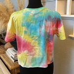Love, Fire Love Fire Tie Dye Crop Top Photo 2