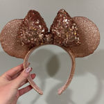Disney Rose gold Mouse Ears Headband Photo 0