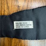 Vintage Black Sequin Waist Belt Elastic Formal Evening Dressy Sequin Belt Photo 5