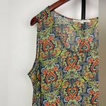 Daniel Rainn ‎ Navy Hearts Sleeveless Sheer Blouse Photo 2