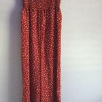 SheIn Red Polkadot Jumpsuit Photo 3