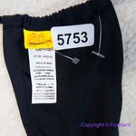 Agua Bendita NEW  black smocked minta bikini top,‎ size L Photo 8